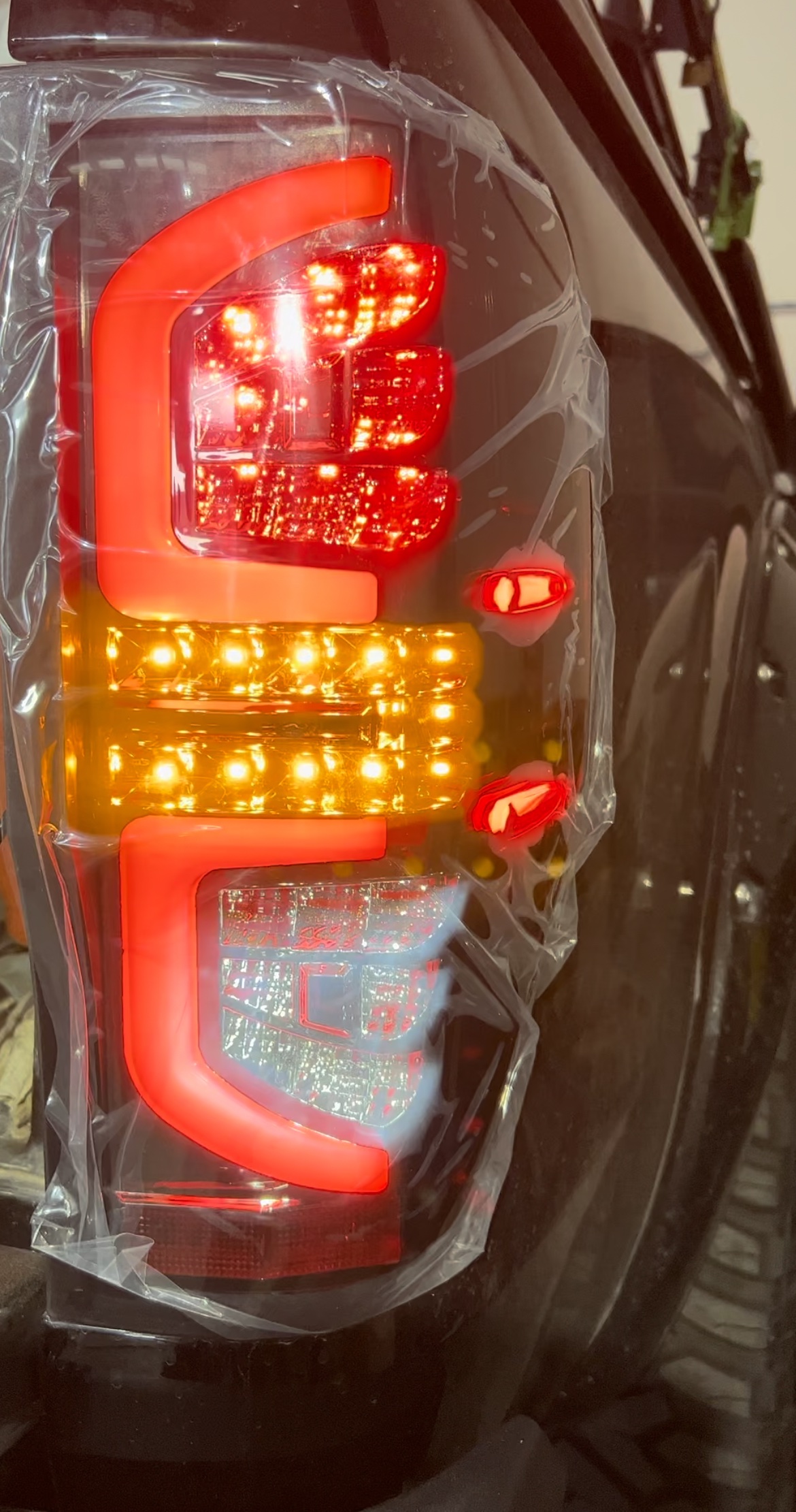 Tail Lights Ford Ranger 2012 2022 PX1,2,3 smoke V2 4WD 4X4