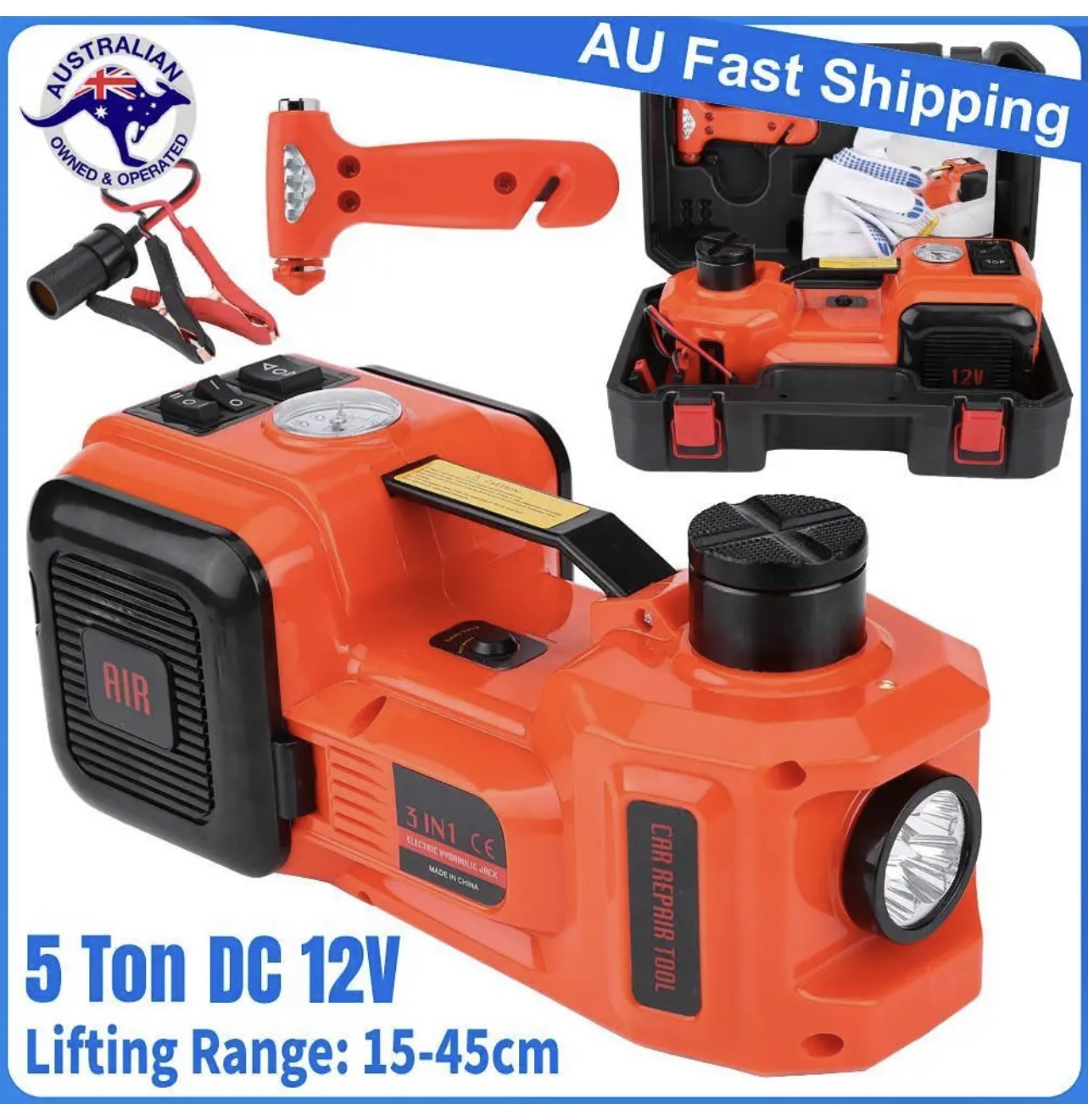 Ultimate 4x4 Electric 12V Jack 5Ton lifting Capacity - Image 5
