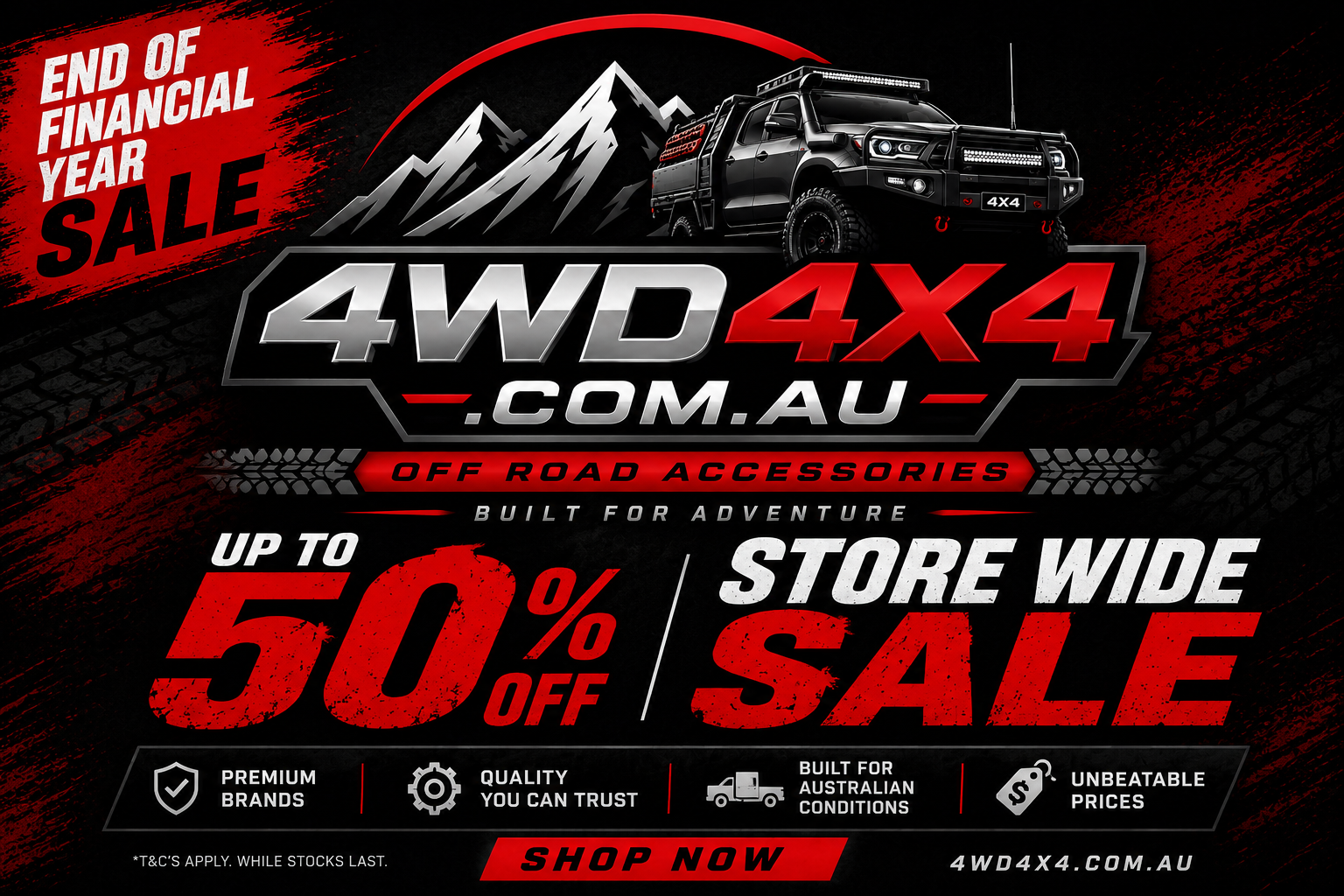 4WD4X4 EOFY Sale