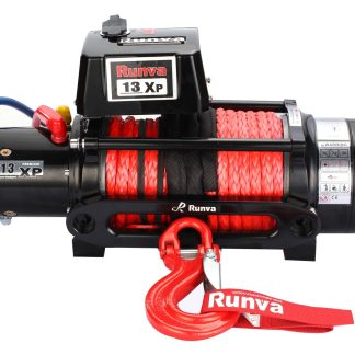 Runva 13XP Premium 12V Winch Synthetic Rope IP67