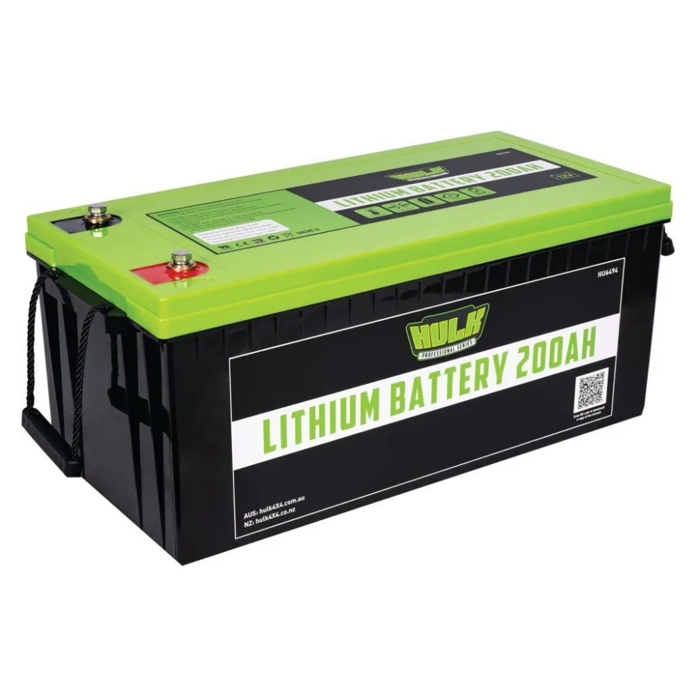HULK 4X4 200Ah Lithium Battery LiFePO4 12V