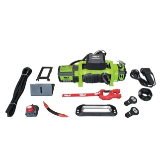 HULK 4X4 Genesis Series 12500LB Winch – Synthetic Rope