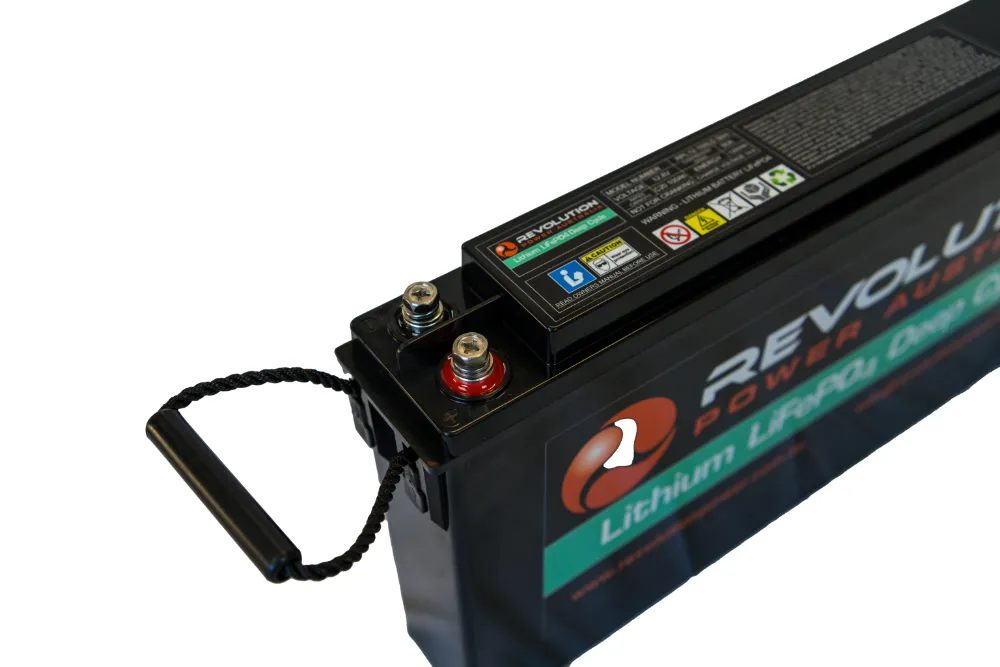 Revolution Power Lithium Battery – 12V 100Ah Ultra Slim – view 2