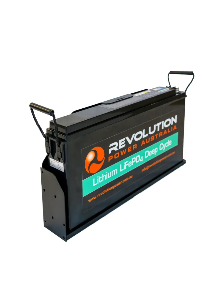 Revolution Power Lithium Battery – 12V 100Ah Ultra Slim – view 3